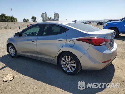 Drugie zdjęcie samochodu z przodu: 2015 HYUNDAI ELANTRA SE VIN:5NPDH4AE8FH596210 - miniatura