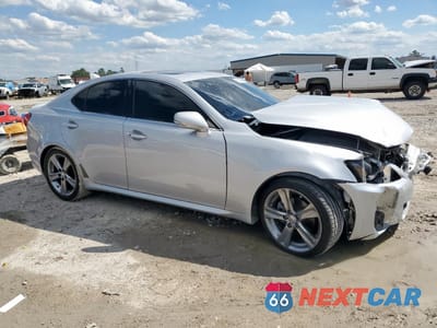 Czwarte zdjęcie samochodu z boku: 2012 LEXUS IS 250 VIN:JTHBF5C27C5179936 - miniatura