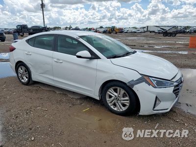 Czwarte zdjęcie samochodu z boku: 2020 HYUNDAI ELANTRA SEL VIN:5NPD84LF6LH570593 - miniatura