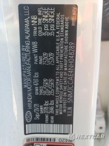 Zdjęcie 13 z 16 samochodu: 2022 HYUNDAI TUCSON SEL VIN:5NMJCCAE4NH048289 - miniatura