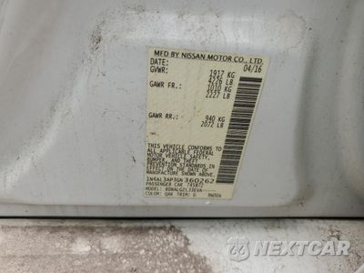 Zdjęcie 12 z 12 samochodu: 2016 NISSAN ALTIMA 2.5 VIN:1N4AL3AP3GN360262 - miniatura