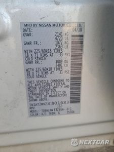Zdjęcie 13 z 16 samochodu: 2018 NISSAN ROGUE S VIN:5N1AT2MV2JC801683 - miniatura