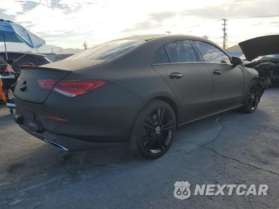 Trzecie zdjęcie samochodu z tyłu: 2020 MERCEDES-BENZ CLA 250 VIN:WDD5J4GB3LN074446 - miniatura