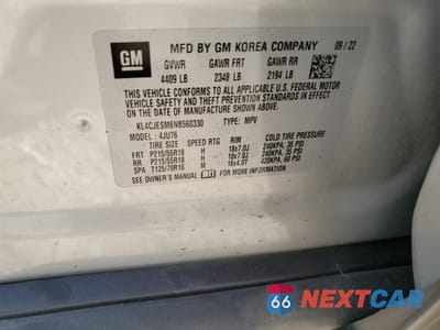 Zdjęcie 14 z 17 samochodu: 2022 BUICK ENCORE PREFERRED VIN:KL4CJESM6NB560330 - miniatura