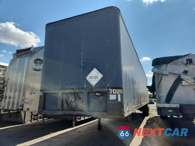 Drugie zdjęcie samochodu z przodu: 1984 FRUEHAUF DRY VAN TRAILER VIN:1H2V04825FH005098 - miniatura