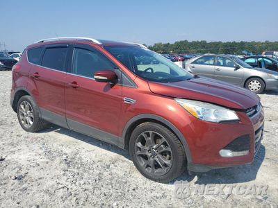 Czwarte zdjęcie samochodu z boku: 2015 FORD ESCAPE TITANIUM VIN:1FMCU9J96FUA36551 - miniatura