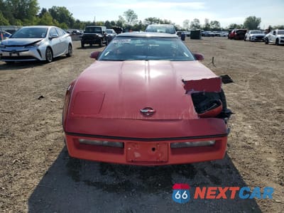 Piąte zdjęcie samochodu w środku: 1987 CHEVROLET CORVETTE VIN:1G1YY2187H5113902 - miniatura