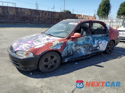 1995 HONDA CIVIC EX JHMEH959XSS004041 - główne zdjęcie licytacji z USA - miniatura