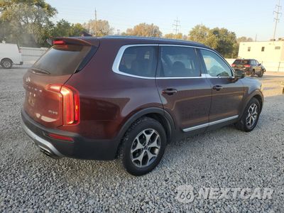 Trzecie zdjęcie samochodu z tyłu: 2020 KIA TELLURIDE EX VIN:5XYP3DHC7LG001964 - miniatura