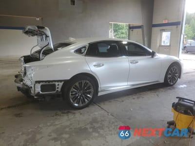 Trzecie zdjęcie samochodu z tyłu: 2018 LEXUS LS 500 BASE VIN:JTHC51FF2J5003534 - miniatura