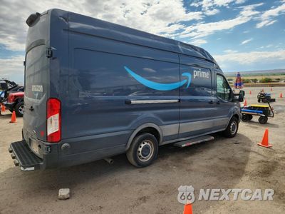 Trzecie zdjęcie samochodu z tyłu: 2021 FORD TRANSIT T-250 VIN:1FTBR3X88MKA56760 - miniatura