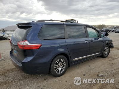 Trzecie zdjęcie samochodu z tyłu: 2018 TOYOTA SIENNA XLE VIN:5TDYZ3DC2JS929068 - miniatura