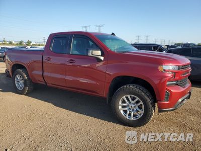 Czwarte zdjęcie samochodu z boku: 2019 CHEVROLET SILVERADO K1500 RST VIN:1GCRYEED6KZ218113 - miniatura