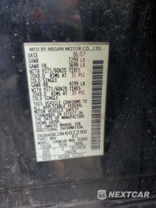 Zdjęcie 13 z 15 samochodu: 2008 NISSAN ARMADA SE VIN:5N1BA08C28N607290 - miniatura