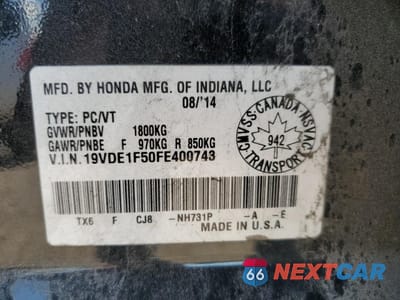 Zdjęcie 12 z 14 samochodu: 2015 ACURA ILX 20 PREMIUM VIN:19VDE1F50FE400743 - miniatura