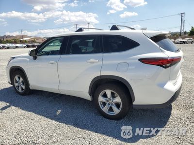 Drugie zdjęcie samochodu z przodu: 2020 TOYOTA HIGHLANDER L VIN:5TDCZRAH1LS018276 - miniatura