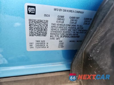 Zdjęcie 13 z 16 samochodu: 2025 CHEVROLET TRAX 2RS VIN:KL77LJEP9SC066448 - miniatura