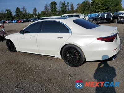 Drugie zdjęcie samochodu z przodu: 2022 MERCEDES-BENZ S 580 4MATIC VIN:W1K6G7GB6NA105445 - miniatura