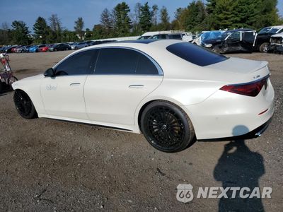 Drugie zdjęcie samochodu z przodu: 2022 MERCEDES-BENZ S 580 4MATIC VIN:W1K6G7GB6NA105445 - miniatura