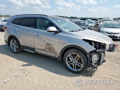 Czwarte zdjęcie samochodu z boku: 2017 HYUNDAI SANTA FE SE ULTIMATE VIN:KM8SRDHF4HU190772 - miniatura