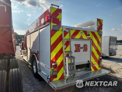 Trzecie zdjęcie samochodu z tyłu: 2024 INTERNATIONAL MV607 PUMPER FIRE TRUCK VIN:3HAEUTARXRL757900 - miniatura