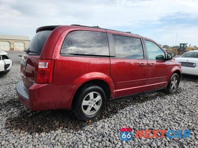 Trzecie zdjęcie samochodu z tyłu: 2010 DODGE GRAND CARAVAN HERO VIN:2D4RN3D16AR349493 - miniatura