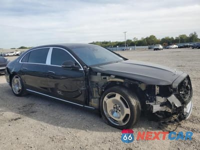 Czwarte zdjęcie samochodu z boku: 2023 MERCEDES-BENZ S MERCEDES-MAYBACH S680 4M VIN:W1K6X7KB9PA203198 - miniatura