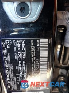 Zdjęcie 12 z 12 samochodu: 2023 MERCEDES-BENZ GLE COUPE AMG 53 4MATIC VIN:4JGFD6BBXPA894458 - miniatura