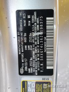 Zdjęcie 12 z 13 samochodu: 2018 KIA OPTIMA LX VIN:5XXGT4L36JG198375 - miniatura