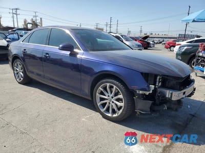 Czwarte zdjęcie samochodu z boku: 2019 AUDI A4 PREMIUM VIN:WAUGMAF40KA037109 - miniatura