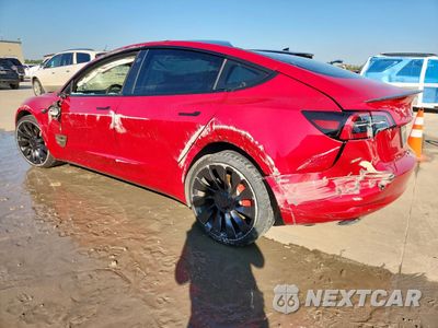Drugie zdjęcie samochodu z przodu: 2023 TESLA MODEL 3 VIN:5YJ3E1EC8PF711786 - miniatura