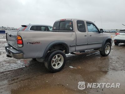 Trzecie zdjęcie samochodu z tyłu: 2000 TOYOTA TUNDRA ACCESS CAB VIN:5TBBT4410YS047024 - miniatura