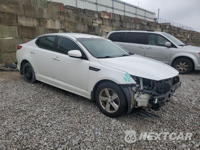 Czwarte zdjęcie samochodu z boku: 2015 KIA OPTIMA LX VIN:5XXGM4A72FG391276 - miniatura