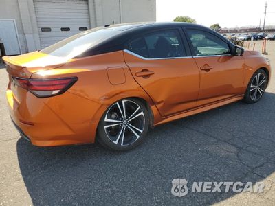 Trzecie zdjęcie samochodu z tyłu: 2022 NISSAN SENTRA SR VIN:3N1AB8DV5NY246450 - miniatura