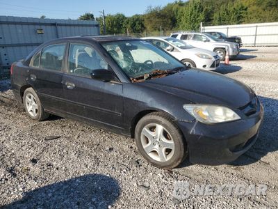 Czwarte zdjęcie samochodu z boku: 2004 HONDA CIVIC EX VIN:2HGES25754H518576 - miniatura
