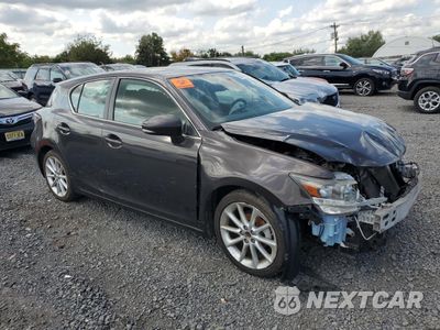 Czwarte zdjęcie samochodu z boku: 2011 LEXUS CT 200 VIN:JTHKD5BH6B2021311 - miniatura