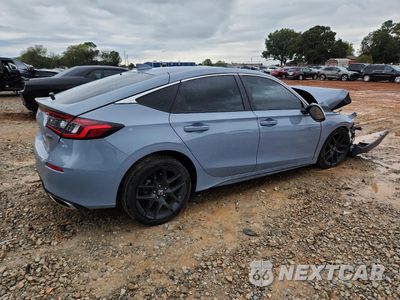 Trzecie zdjęcie samochodu z tyłu: 2022 HONDA CIVIC SPORT TOURING VIN:19XFL1H86NE002948 - miniatura