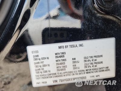 Zdjęcie 12 z 14 samochodu: 2023 TESLA MODEL Y VIN:7SAYGDEE9PF828055 - miniatura