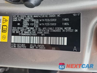 Zdjęcie 13 z 15 samochodu: 2017 LEXUS RX 450H BASE VIN:2T2BGMCA0HC018981 - miniatura