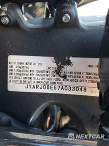 Zdjęcie 9 z 9 samochodu: 2007 YAMAHA YZFR6 S VIN:JYARJ06E57A033048 - miniatura