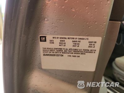 Zdjęcie 25 z 26 samochodu: 2006 BUICK LACROSSE CX VIN:2G4WC552261237154 - miniatura