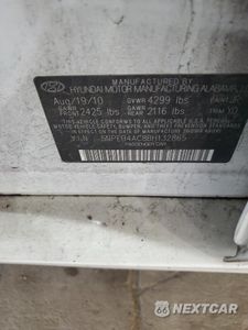 Zdjęcie 12 z 12 samochodu: 2011 HYUNDAI SONATA GLS VIN:5NPEB4AC8BH132865 - miniatura