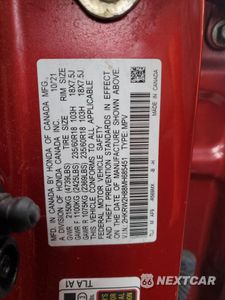 Zdjęcie 14 z 17 samochodu: 2021 HONDA CR-V EXL VIN:2HKRW2H88MH685451 - miniatura