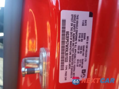 Zdjęcie 12 z 14 samochodu: 2009 PONTIAC G8 GXP VIN:6G2EP57WX9L301533 - miniatura