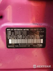 Zdjęcie 12 z 14 samochodu: 2014 MITSUBISHI MIRAGE DE VIN:ML32A3HJ0EH023469 - miniatura
