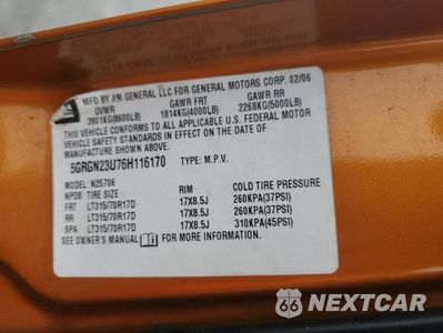 Zdjęcie 14 z 14 samochodu: 2006 HUMMER H2 VIN:5GRGN23U76H116170 - miniatura