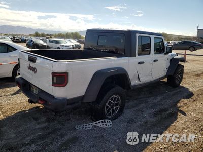 Trzecie zdjęcie samochodu z tyłu: 2024 JEEP GLADIATOR RUBICON VIN:1C6JJTBG1RL113701 - miniatura