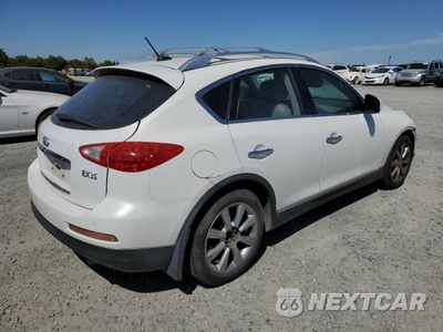 Trzecie zdjęcie samochodu z tyłu: 2008 INFINITI EX35 BASE VIN:JNKAJ09F58M360277 - miniatura