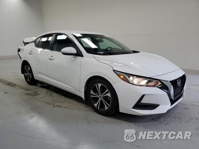 Czwarte zdjęcie samochodu z boku: 2020 NISSAN SENTRA SV VIN:3N1AB8CV1LY243947 - miniatura