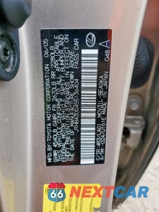 Zdjęcie 12 z 12 samochodu: 2005 LEXUS ES 330 VIN:JTHBA30G455136404 - miniatura